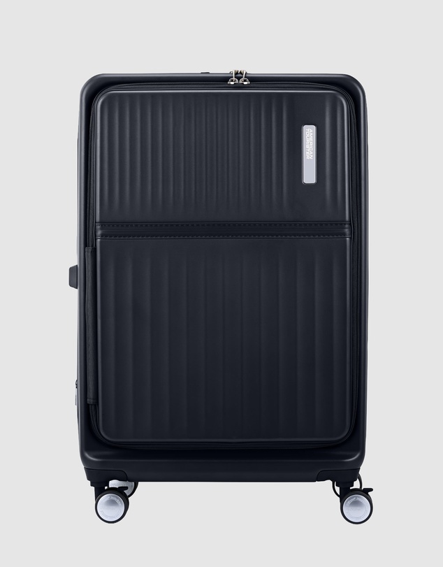 American Tourister - Tranto Check-In Large 76Cm Suitcase Expandable Book & Centre Opening