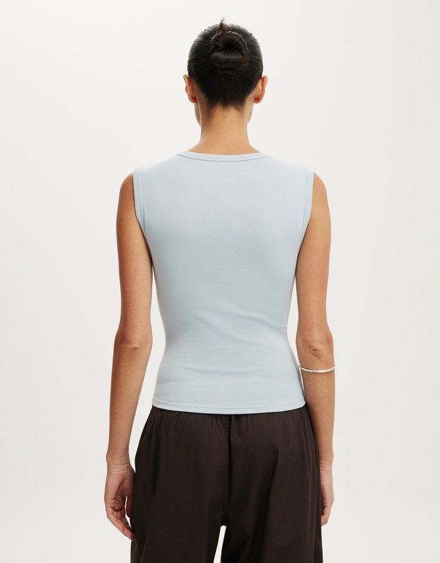 Cotton On - 90S V Neck Tank