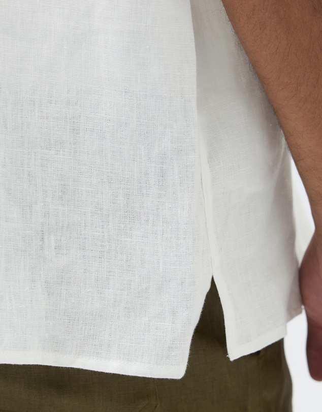 AERE - Euro Resort Linen Camp Collar Shirt