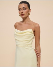 CHANCERY - Jada Strapless Corset Maxi Dress