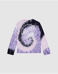 Santa Cruz - Opus Dot Centre Long Sleeve Tee - Kids