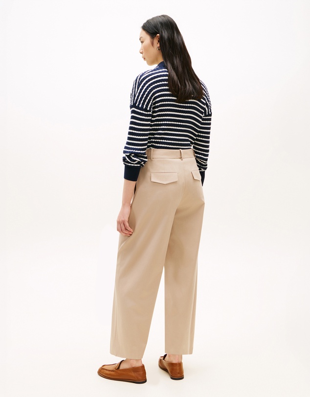 Tommy Hilfiger - Barrel Leg Mid Rise Chinos