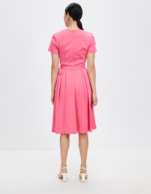 Pink Ruby - Spring Racer Aline Dress