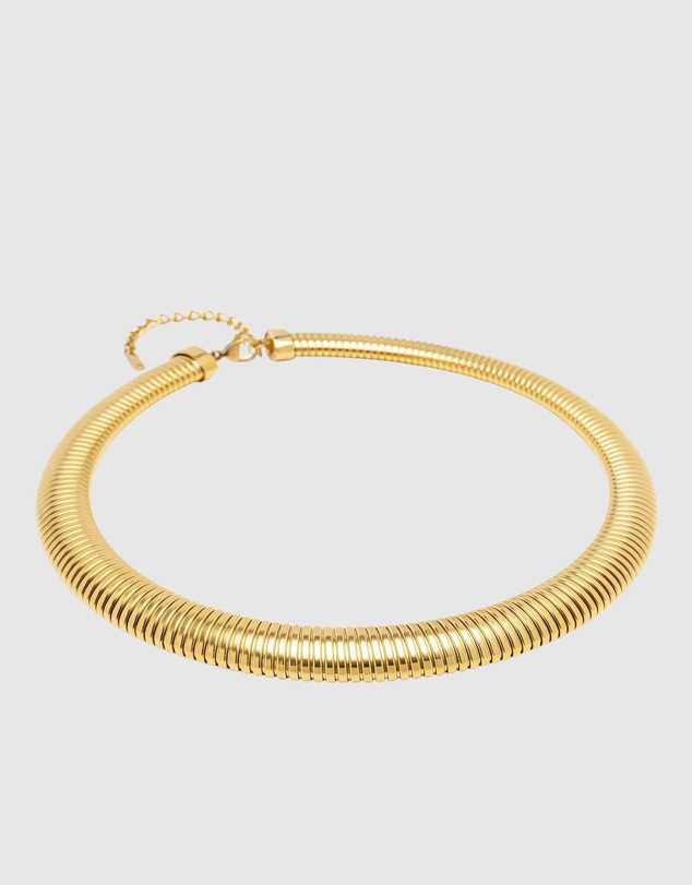 Nialaya Jewellery - Gold Stretch Choker