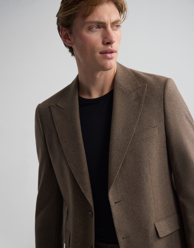 Oxford - Blake Wool Blend Peak Lapel Blazer