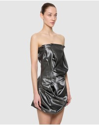 Paris Georgia - Scrunch Effect Mini Dress