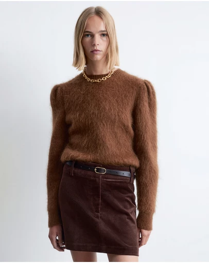 & Other Stories - Mohair-Blend Puff-Sleeve Jumper