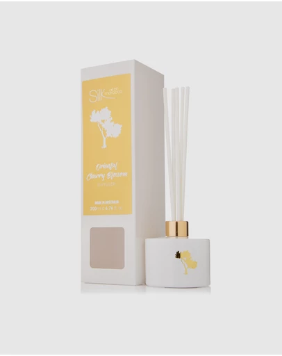 Silk Oil of Morocco - Oriental Cherry Blossom Luxe Reed Diffuser