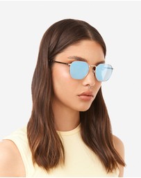 Hawkers Co - HAWKERS - SIXGON BLUE Sunglasses for Men and Women UV400