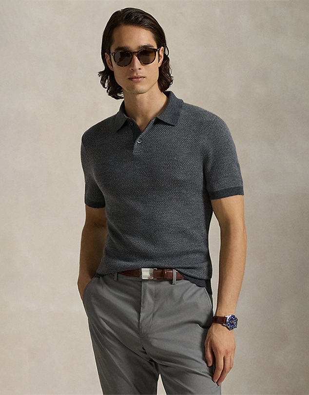 Polo Ralph Lauren - Performance Polo-Collar Sweater