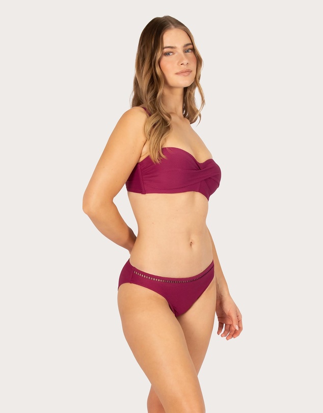 Baku Swimwear - Rococco D/DD Cup Bandeau Bikini Bra Top
