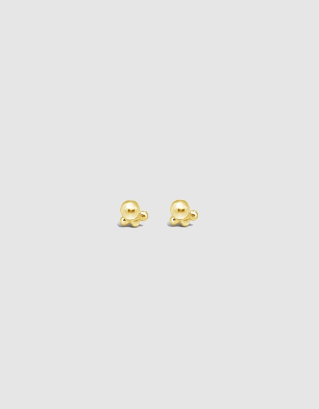 Ichu - Tiny Details Studs Gold