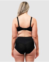 Naturana - High Waist Shapewear Brief With Lace