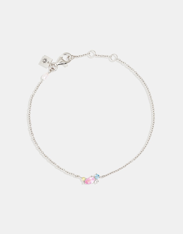 By Charlotte - Silver Cherished Connections Bracelet