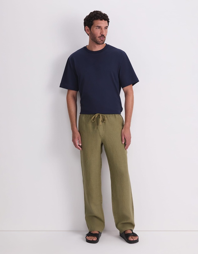 Sportscraft - Caffery Yarn Dyed Linen Pant