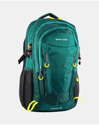 Pierre Cardin - Pierre Cardin Nylon Adventure Travel & Sport Large Backpack