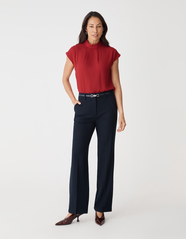 Forcast - Tiara High Neck Shell Top