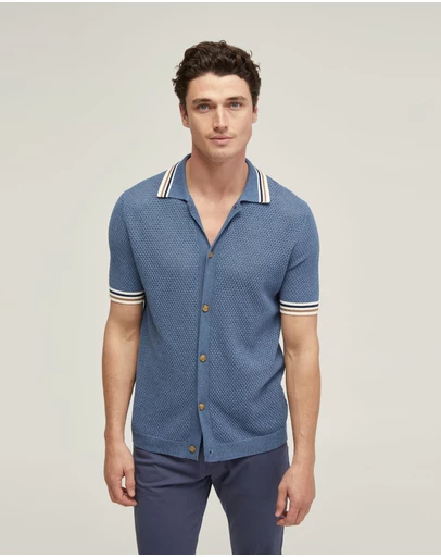 Oxford - Kenji Knitted Shirt