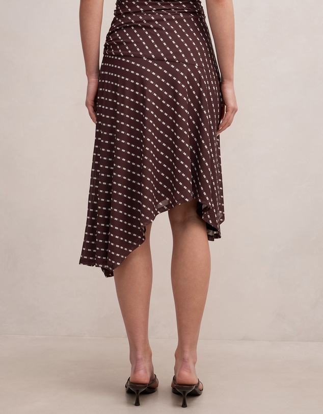 Forever New - Polly Hanky Hem Midi Skirt
