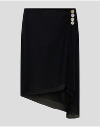 Vacay Swimwear - Aurelia Skirt Black