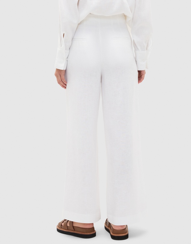 Seed Heritage - Core Linen Waisted Pant
