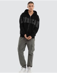 Americain - Armour Relaxed Zip Hoodie