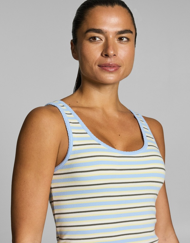 Rockwear - Rib Shelf Bra Low Support Singlet