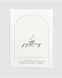 Olive et Oriel - Sagittarius Zodiac Art Print