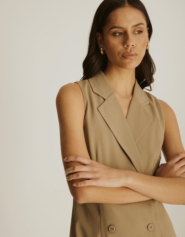 Atmos&Here - Delilah Double Breasted Mini Blazer Dress