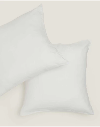 Carlotta + Gee - 100% Linen European Pillowcase Set