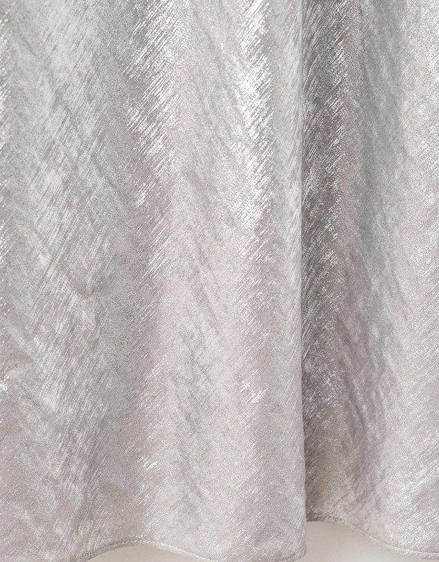 M.N.G - Metallic Open-Back Dress