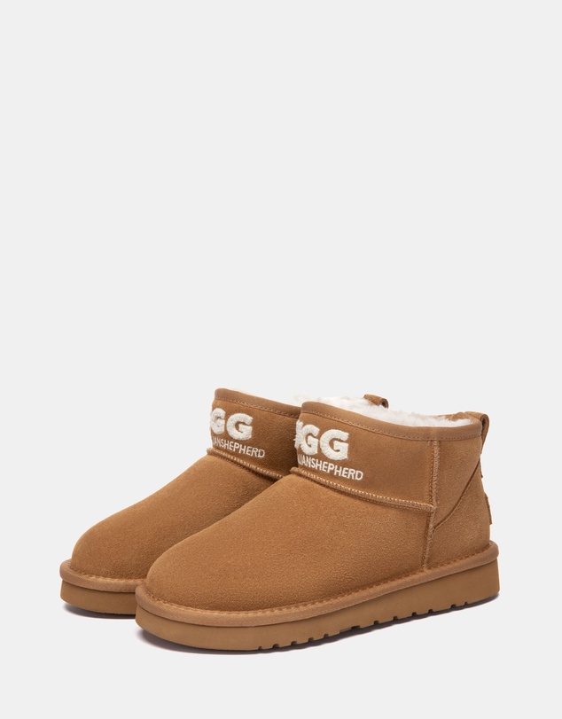 EVERAU - Australian Shepherd Ugg Helia Cow Suede Upper UGG Boots