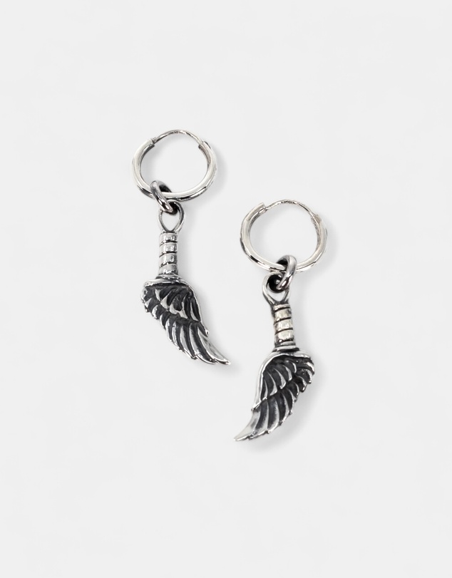 Buck Palmer - Angel Feather Earrings