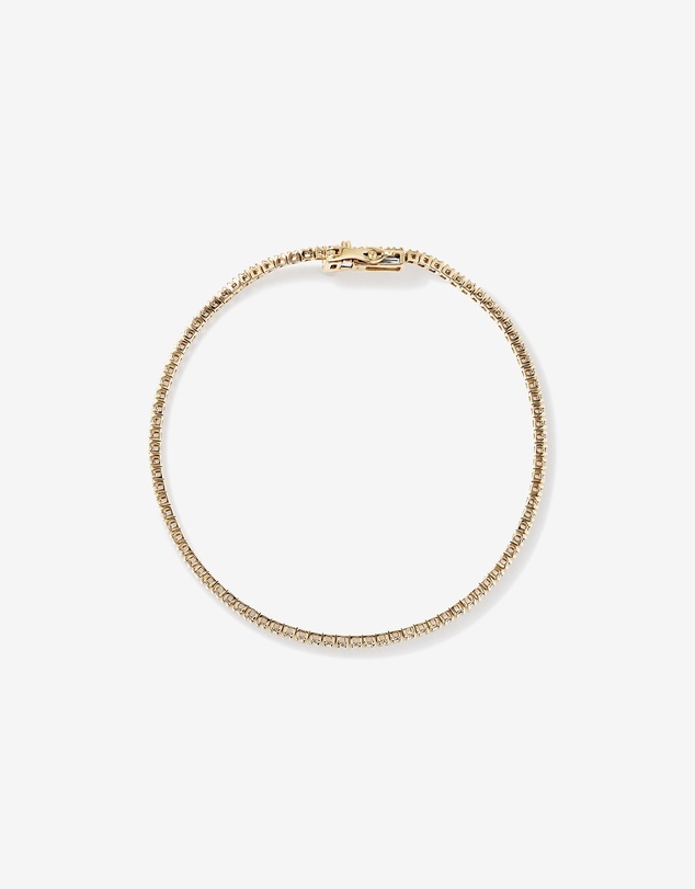 Michael Hill - 0.82 Carat TW Diamond Tennis Bracelet in 10kt Yellow Gold