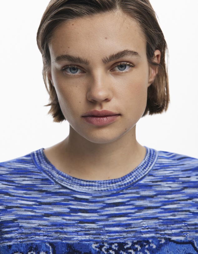 Desigual - Marbled Knit T-Shirt