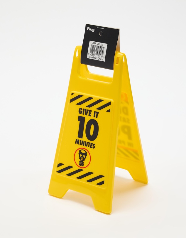 Plug NZ - Toilet Warning Sign