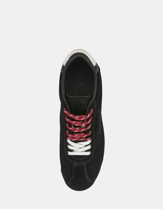 Steve Madden - Mirage-SM Black Suede Sneakers
