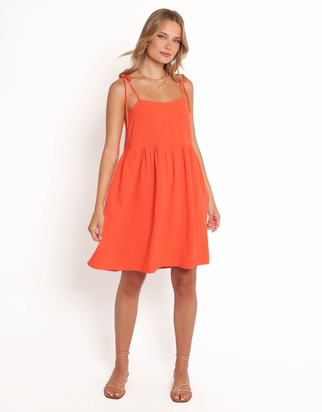Petal & Pup - Emerson Mini Dress - Orange