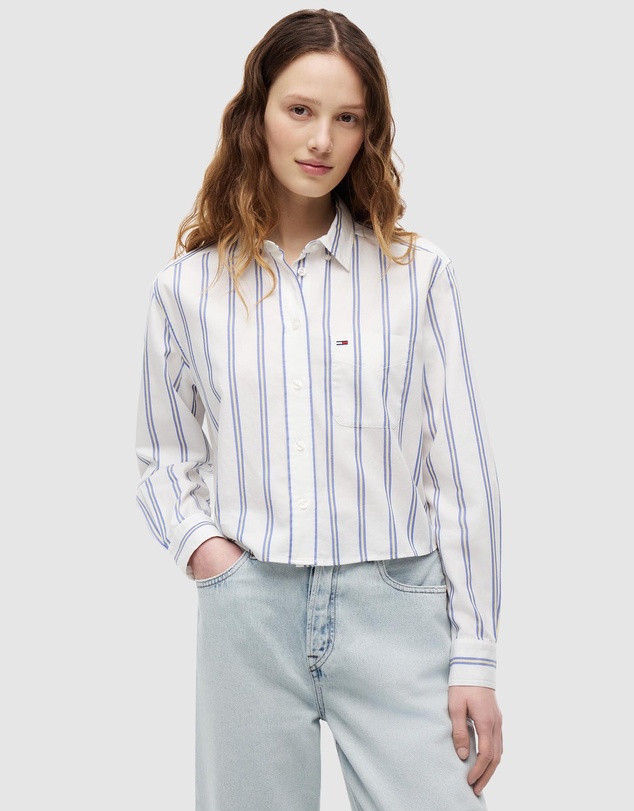 Tommy Jeans - Relaxed Crop Shirt