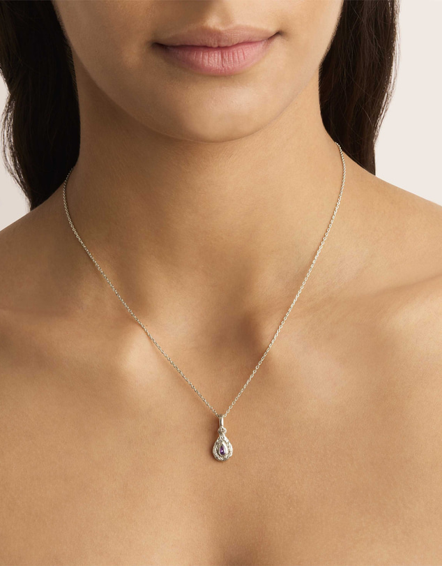 By Charlotte - With Love February Pendant