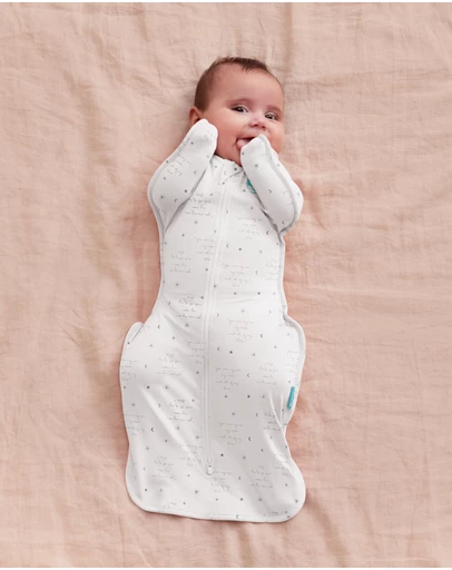Love to Dream - Swaddle Up 0.2 TOG Stretch Cotton You Are My… in White