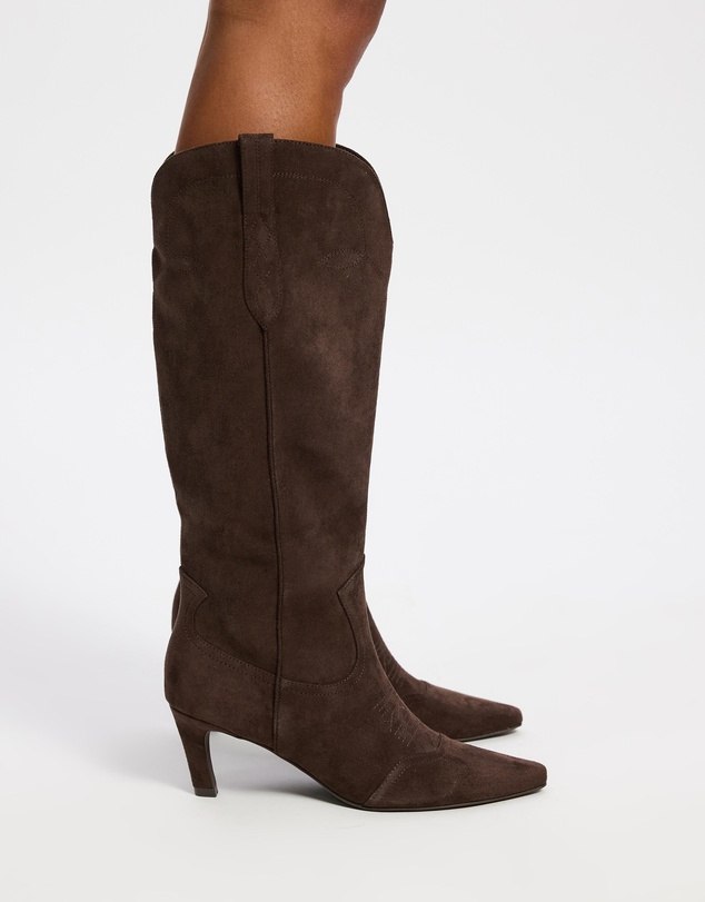 Dazie - Marie Western Pointed-Toe Boots