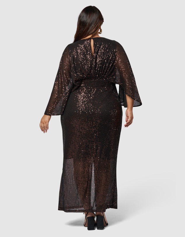 Pink Dusk by Curve Project - Red Carpet Ready Maxi Dress