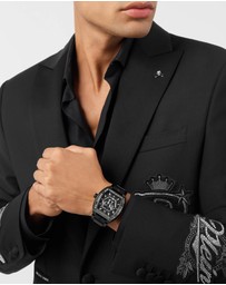 Philipp Plein - HEXAGON PHANTOM 44mm Black IP Analogue