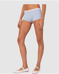 EDIKTED - Mariana Pointelle Micro Shorts