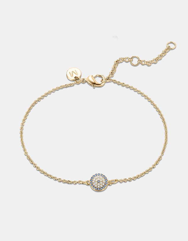 Mestige - Evil Eye Bracelet - 18K Gold Plated