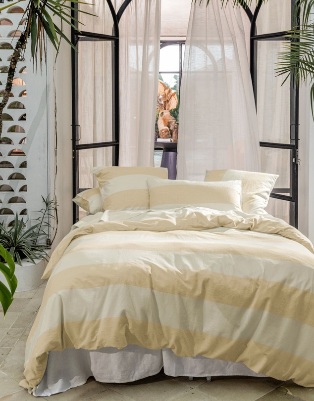 Linen House - Vintage Wide Stripe Quilt Cover Set