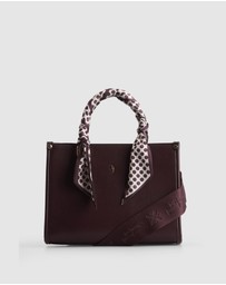 Laura Jones - Small Tote Bag With Scarf