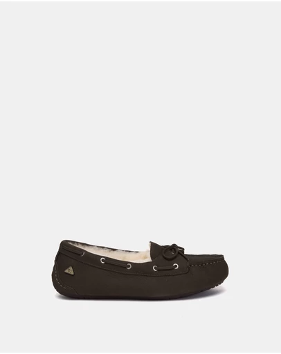 EVERAU - EverAU Ugg Pommie Cow Leather Upper Moccasins