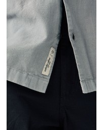 NEXT - Linen Blend Short Sleeve Shirt with Cuban Collar